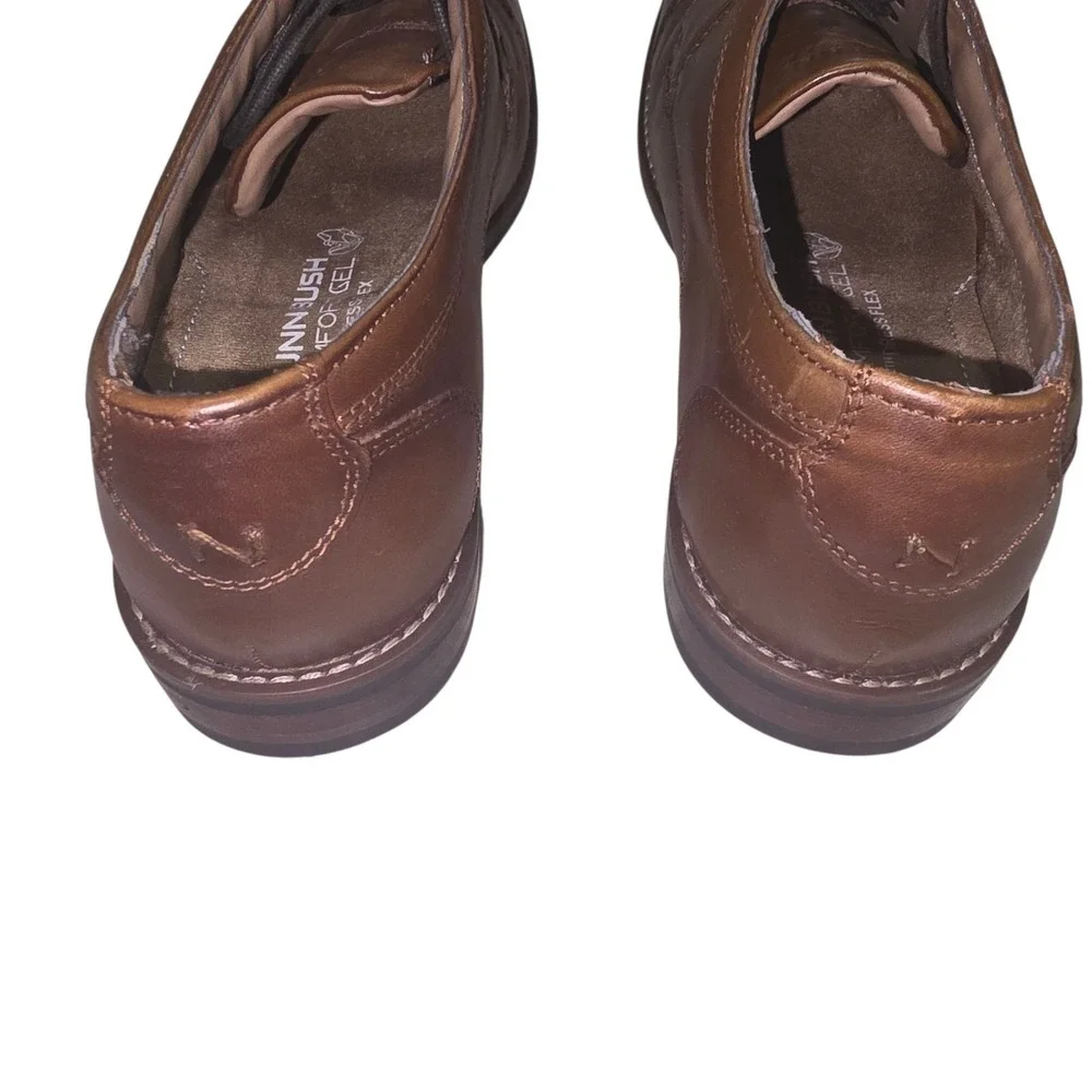 Men's Dress Shoes By Nunn Bush Westwood Cognac Size 9 M Leather Comfort Gel